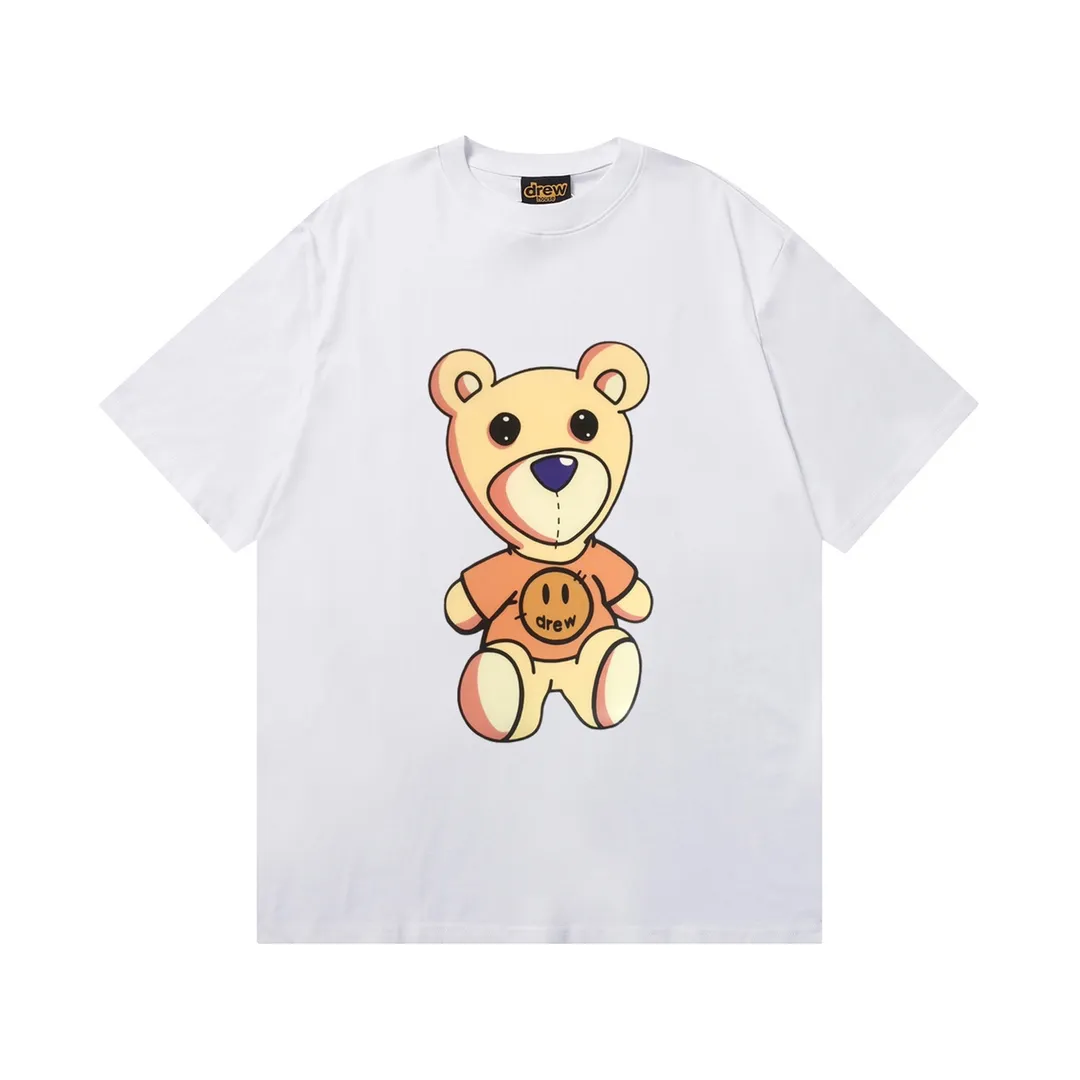 D 032 9 2023SS Same Style drew T g , ！ Quality！！ ， Quality！！ ， ！！ ， ， ， ， ， 。 Sizes：S M L XL ：Black White Royal Blue Red Brown White Orange